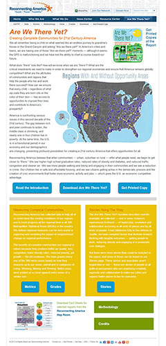 Are We There Yet? nested website